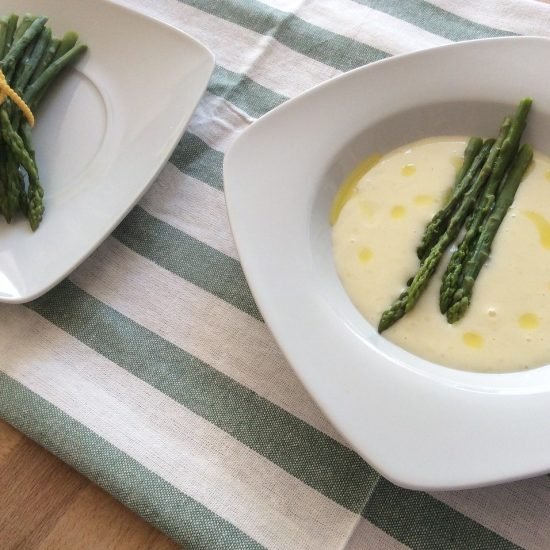 Crema de Espárragos Verdes