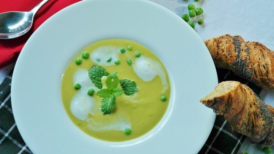 Crema de Guisantes con Trufa