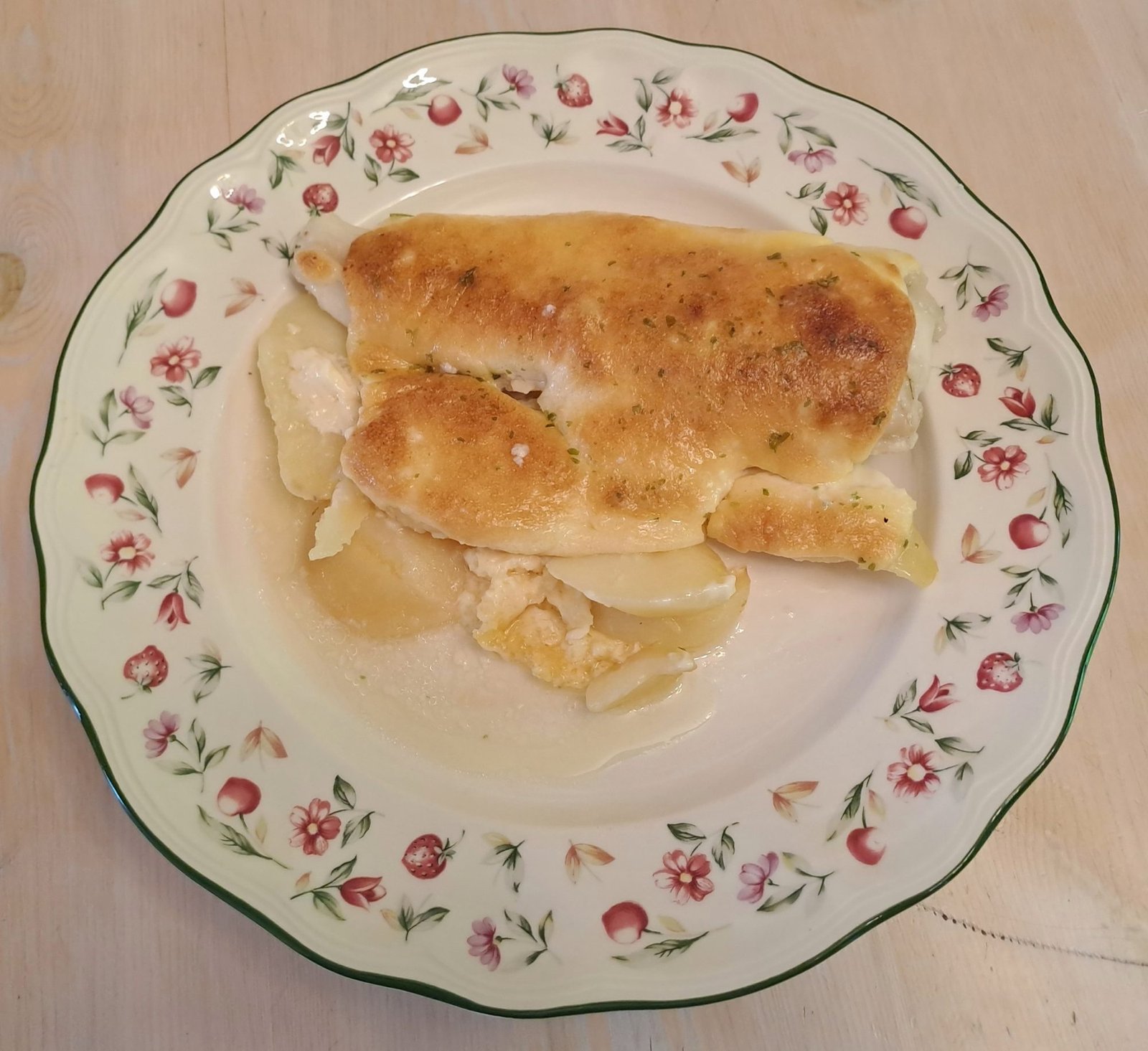 Merluza Gratinada