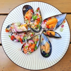 Mejillones en Vinagreta