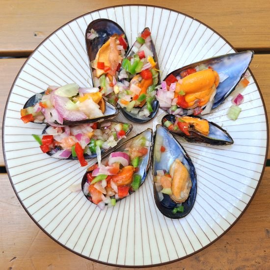 Mejillones en Vinagreta