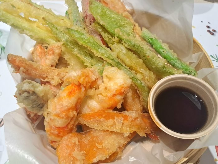 Tempura de Gambones