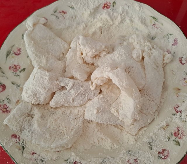Bacalao Enharinado