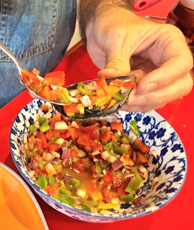 Mejillones en Vinagreta