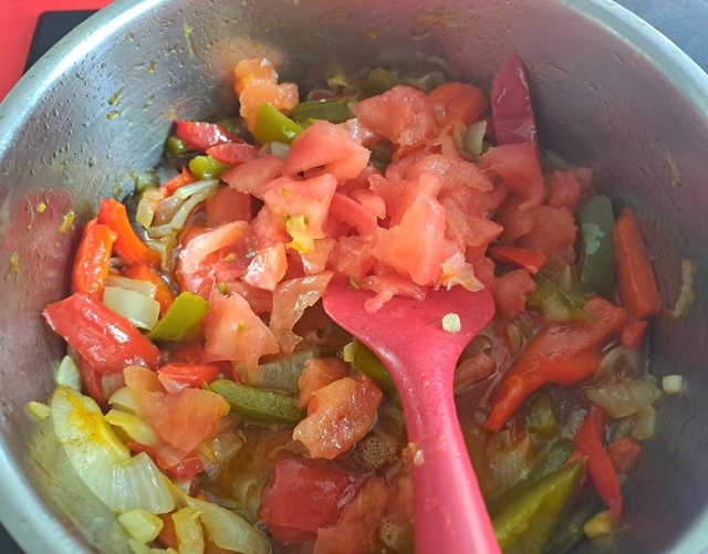 Pimientos Tomate