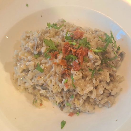Risotto de Setas con Trufa