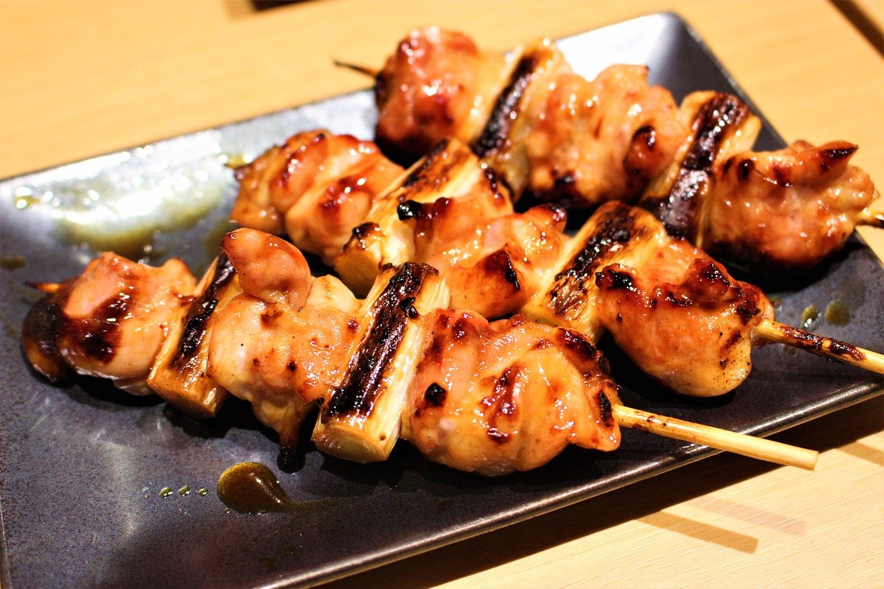 Bruchetas de Pollo Teriyaki, relacionada con , para hacer Calcots en Salsa Romesco