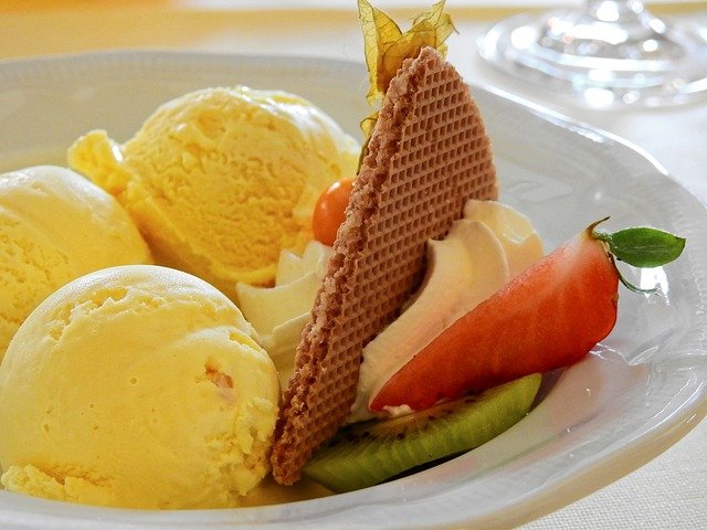 Helado de Melocotón