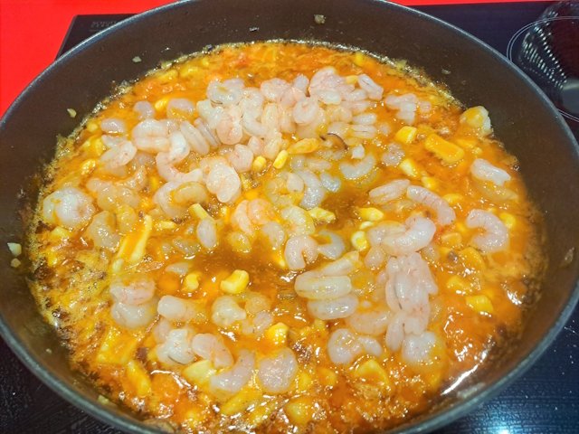 Paella y Gambas