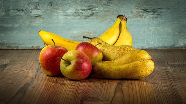 Fruta para hacer el Lassi de Mango y Plátano