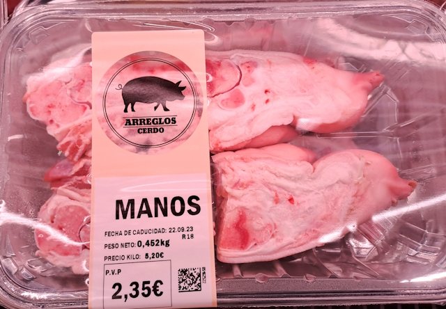 Manitas de cerdo