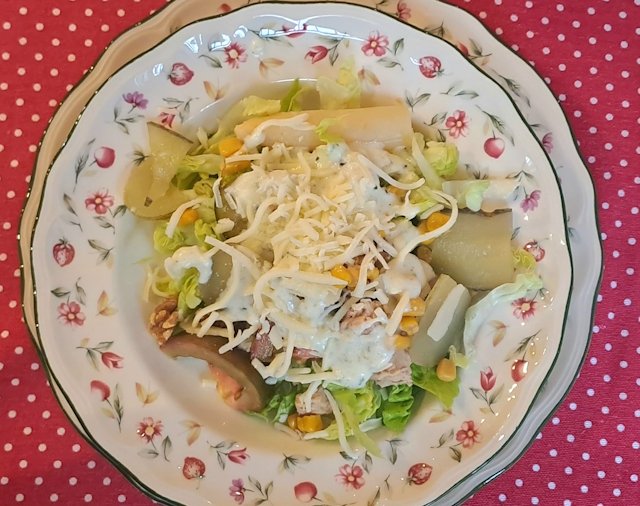 Ensalada con Vinagreta de Yogur