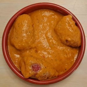 Pimientos Rellenos de Bacalao