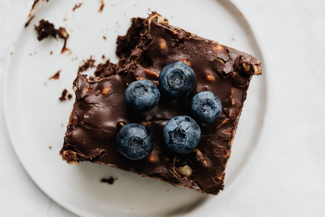 Brownie de Arándanos