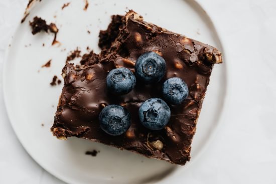 Brownie de Arándanos