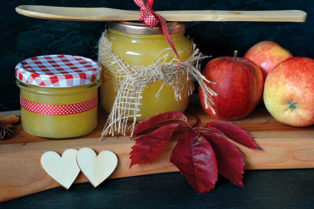 Mermelada de manzanas y canela