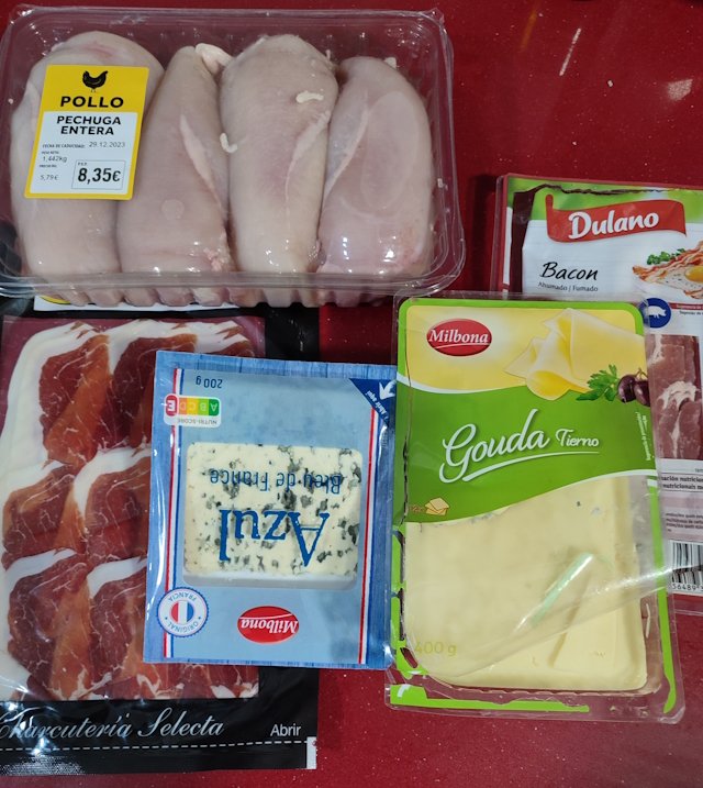 Pollo y Queso