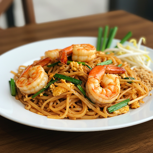 Pad Thai con Langostinos