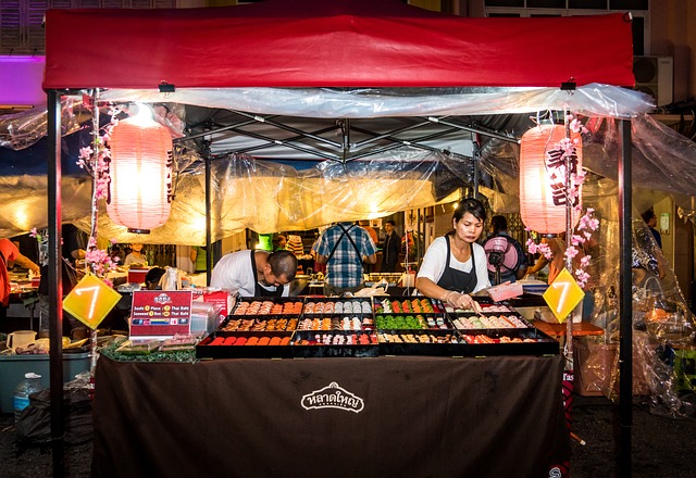 Mercado callejero en Phuket