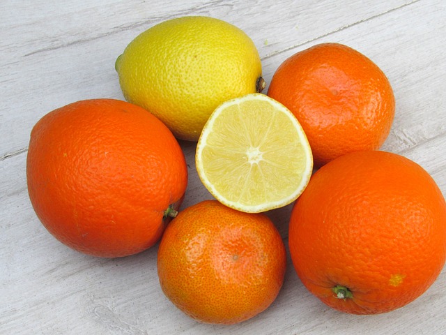 Naranja, Mandarina y Limones, para hacer Mermelada de Naranja y Mandarina al Ron