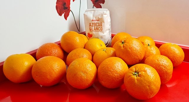Naranjas para hacer Mermelada de Naranja Amarga