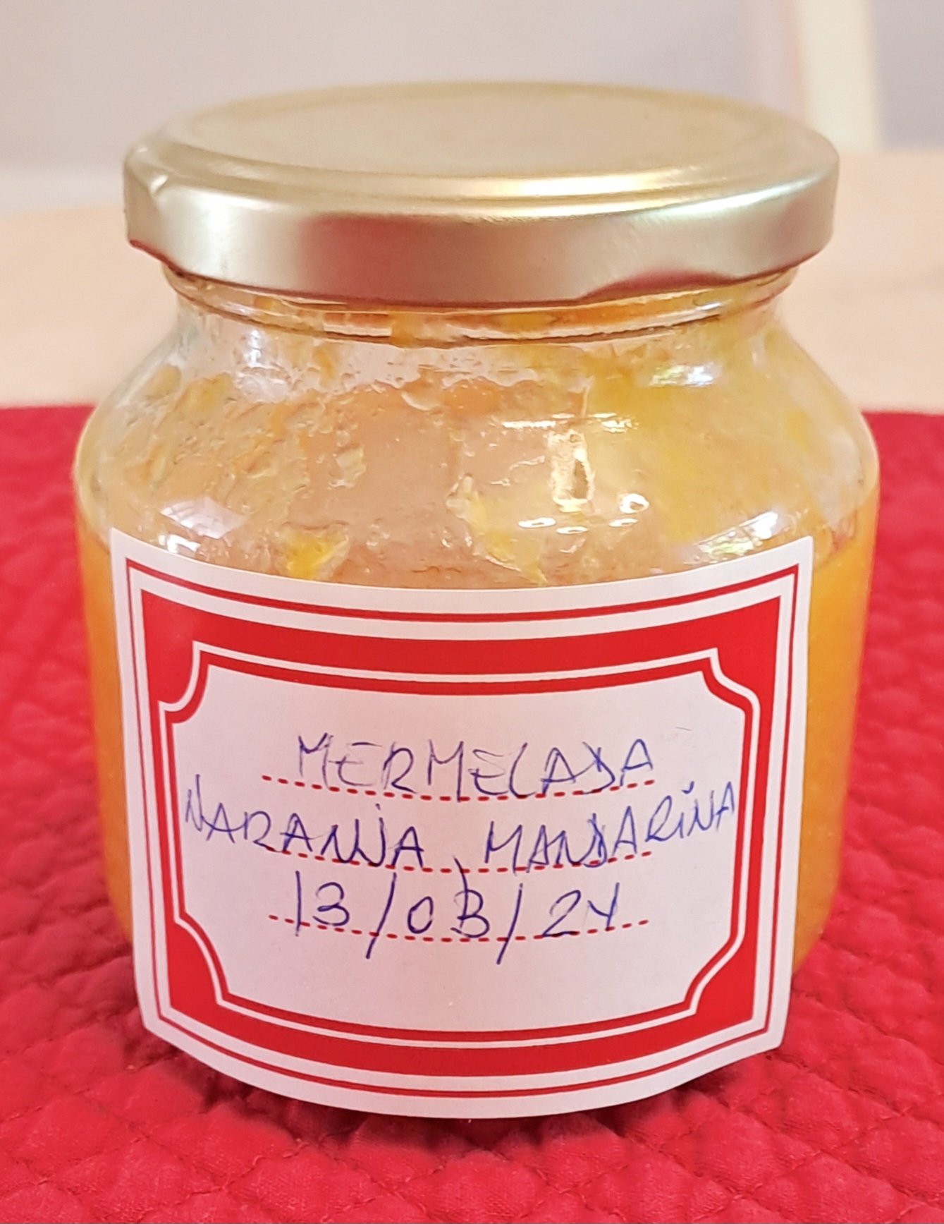 Mermelada de Naranja y Mandarina