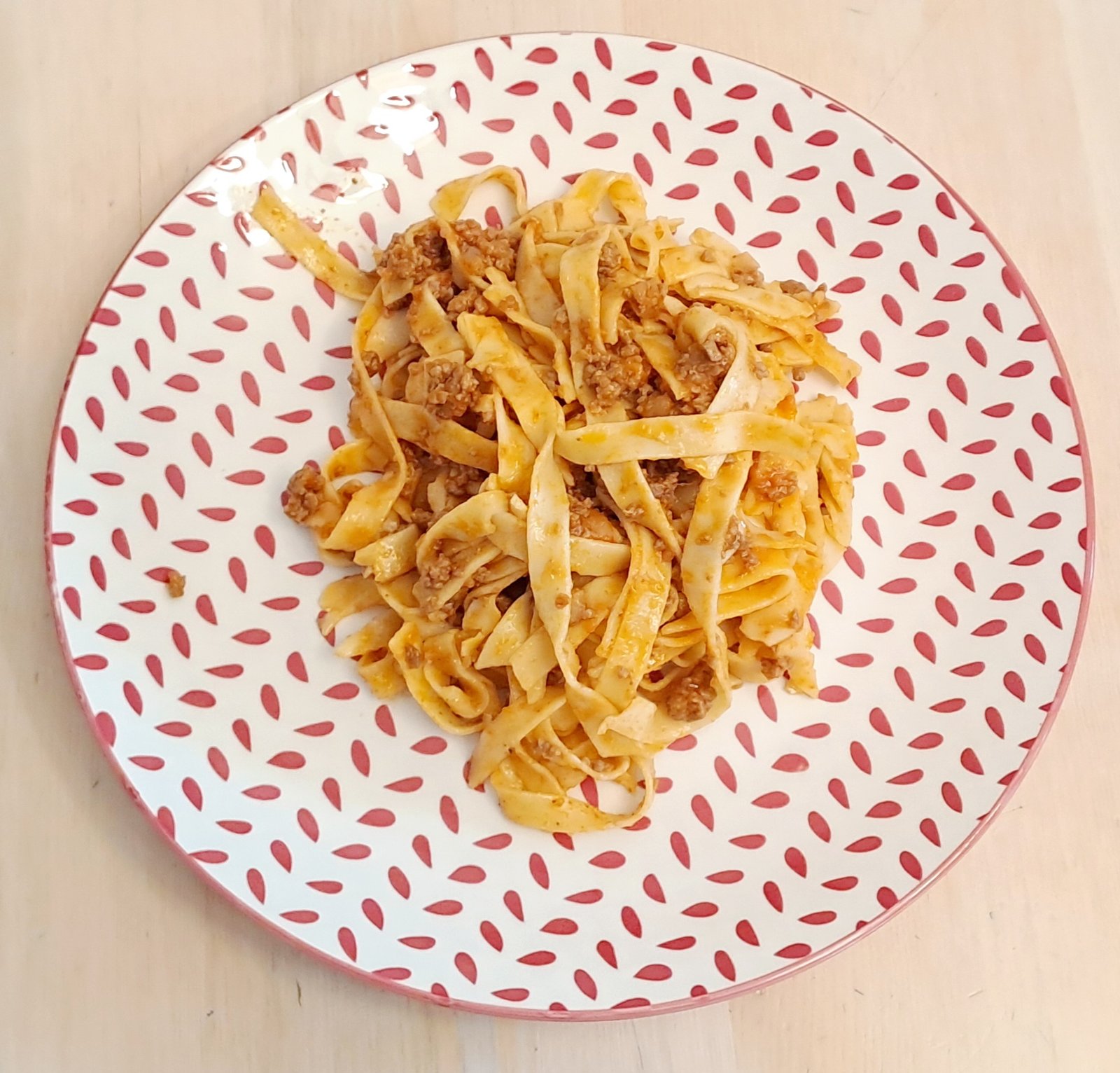 Fettuccine Boloñesa