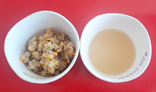 Berberechos y su Caldo para hacer Crema de Berberechos