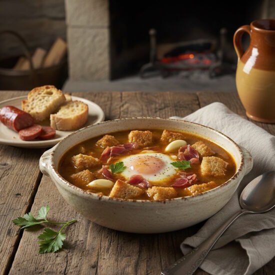 Receta de Sopa Castellana
