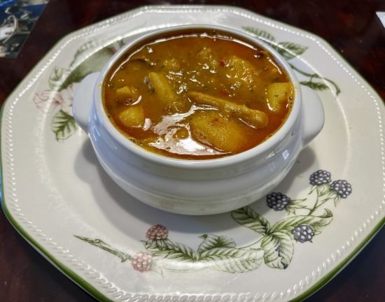 Papas con Bacalao