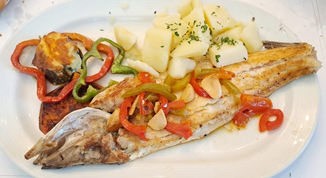 Lubina a la Bilbaína