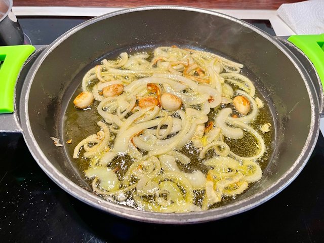 Alubias con Acelgas y Bacalao