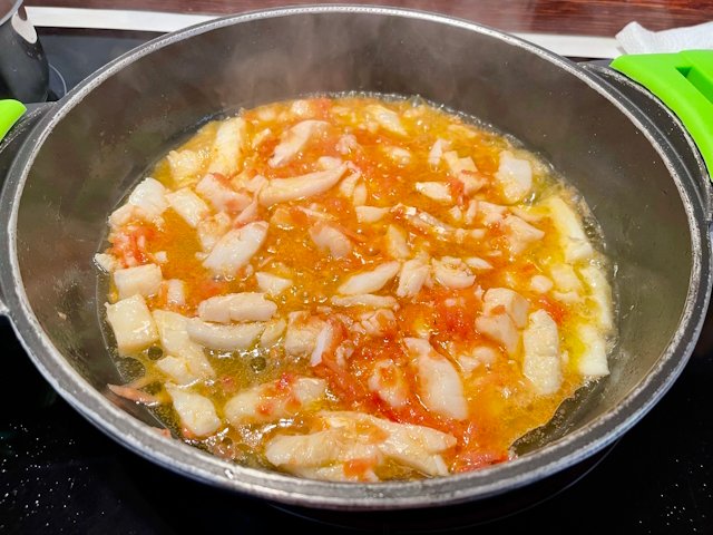 Alubias con Acelgas y Bacalao