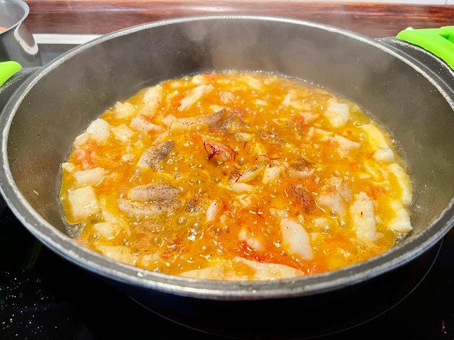 Alubias con Acelgas y Bacalao