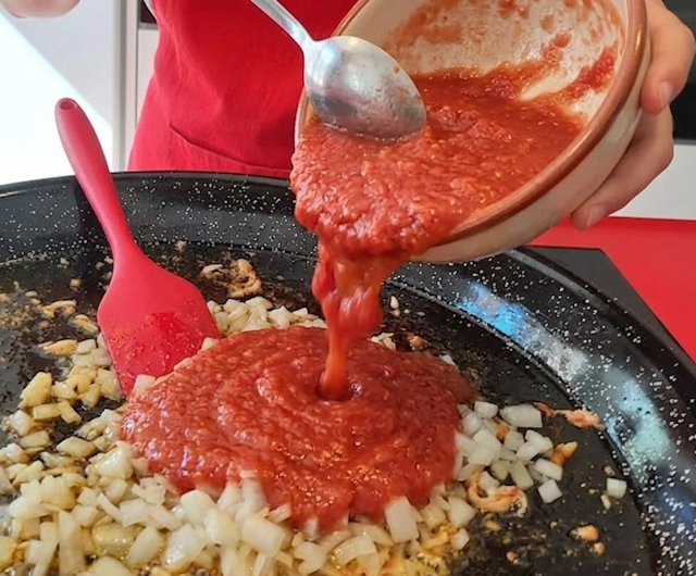 Tomate y cebolla
