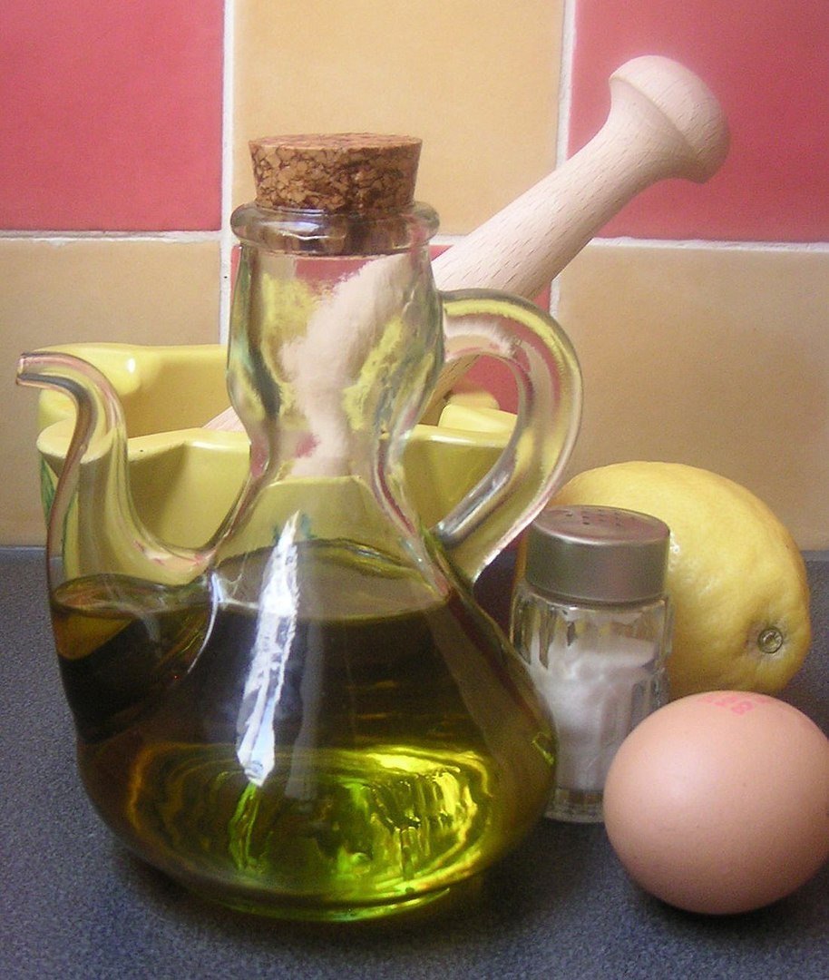 Salsa mayonesa, para hacer Gazpachuelo Malagueño
