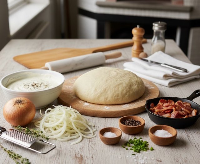 tarte-flambee-gemini10_640 Mise en place de la receta de Tarta Flambée