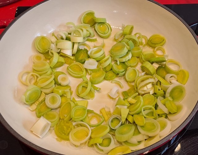 Puerros en Cocotte