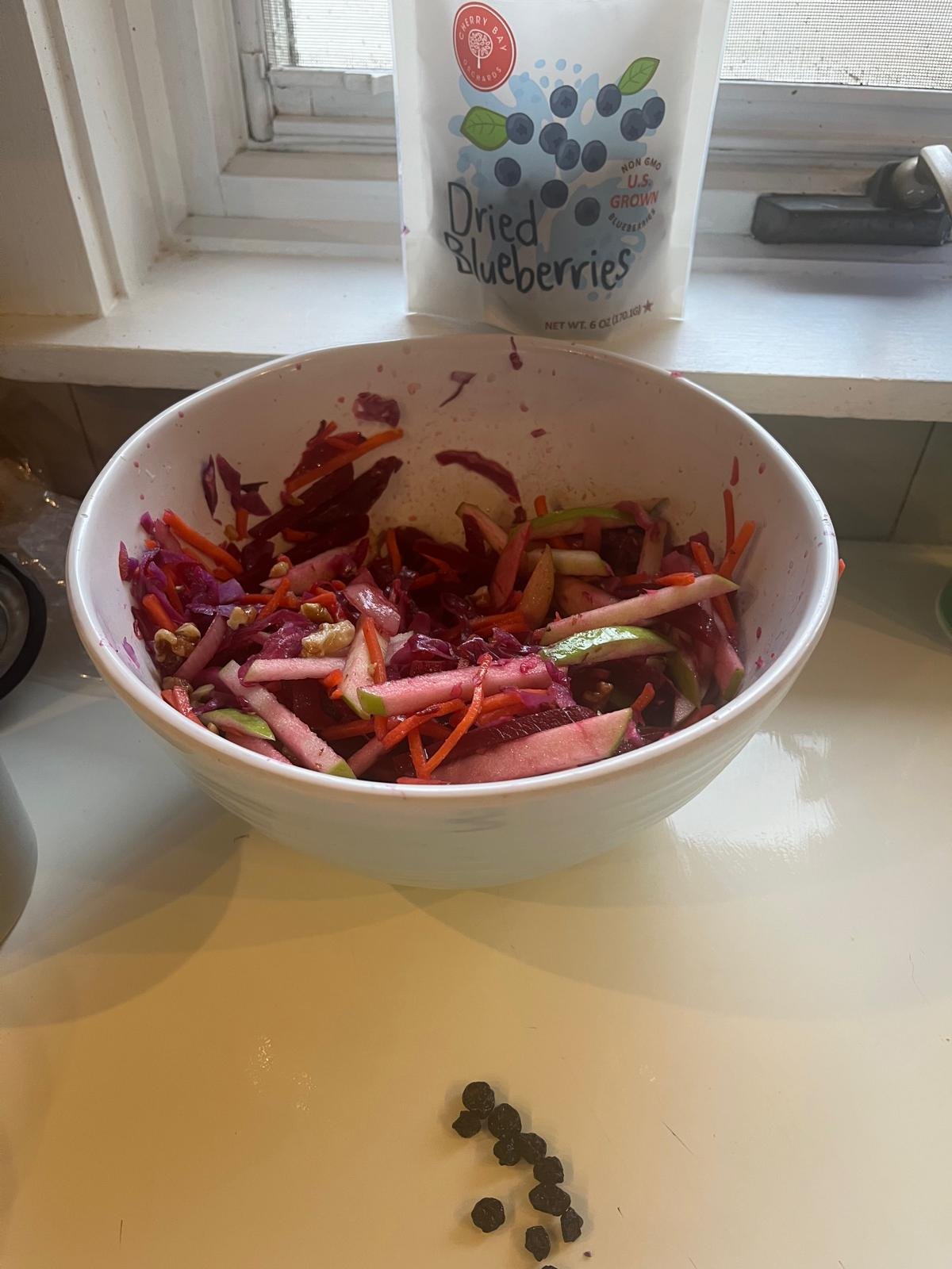 Ensalada lombarda zanahoria