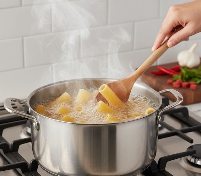 Rigatoni con Chorizo al Horno