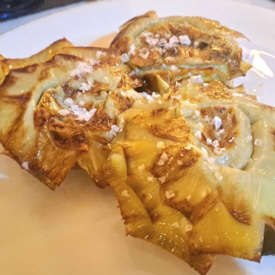 Flores de Alcachofa Fritas