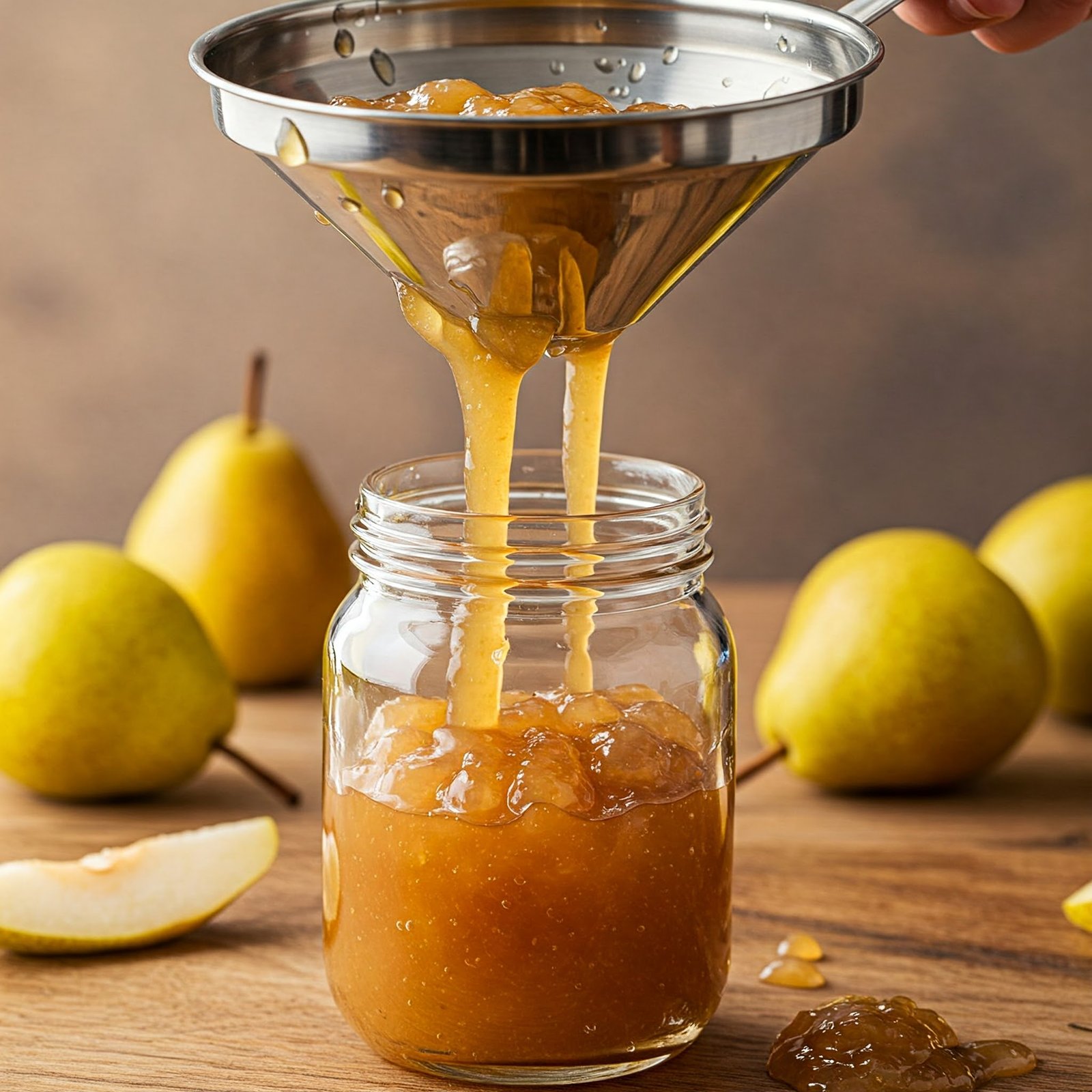 Mermelada de pera, manzana y canela