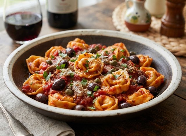 Cappelletti a la Puttanesca