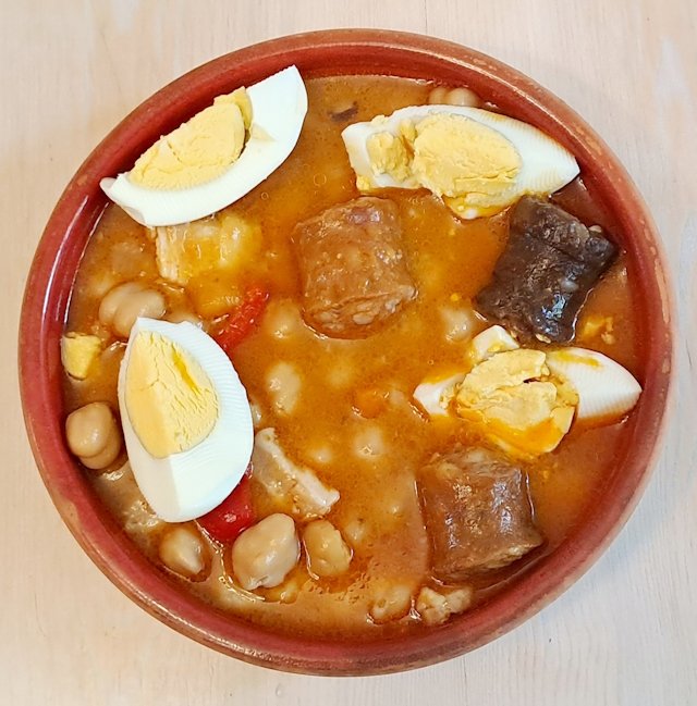 Garbanzos a la riojana