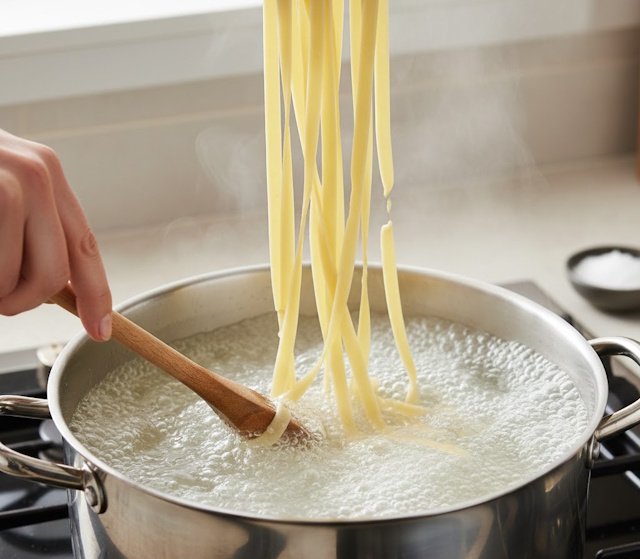 Tallarines Hervidos