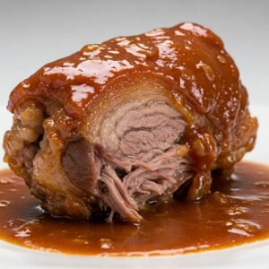 Carrillada de vacuno con salsa Teriyaki