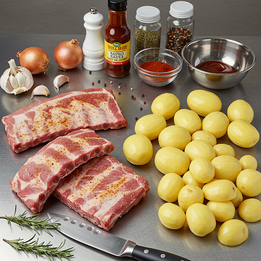 Receta de Guiso de Costillas Adobadas