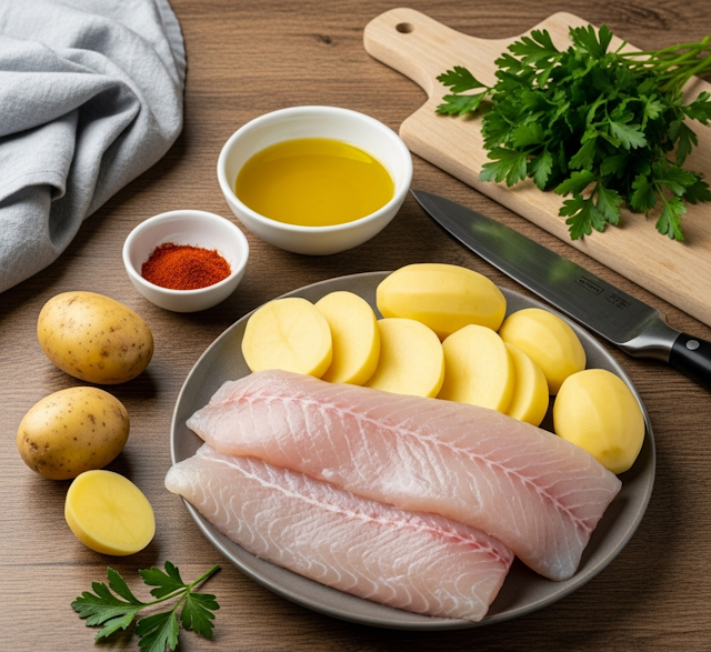Receta de Merluza a la Gallega