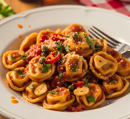 la Receta de Cappelletti a la Puttanesca