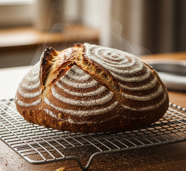 Receta Hogaza de Pan Blanco